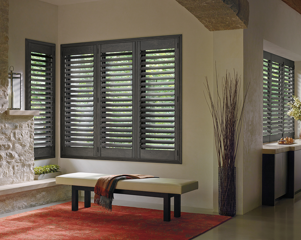 real wood shutters in Denver CO home