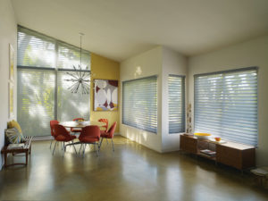 sheer window coverings daylighting