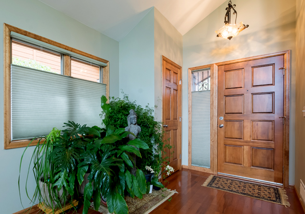 Entryway with top down shades Westminster 80021