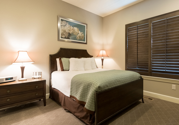 guest bedroom plantation shutters hunter douglas denver 80206