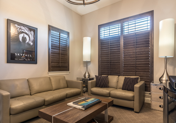 living room split tilt shutters hunter douglas denver 80206