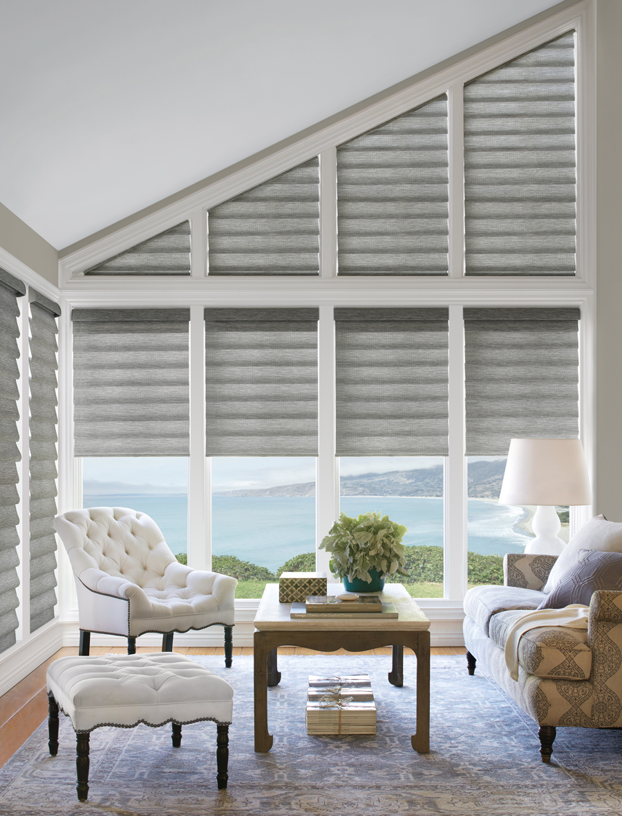 gray shades white furnishings Hunter Douglas Denver 80206 