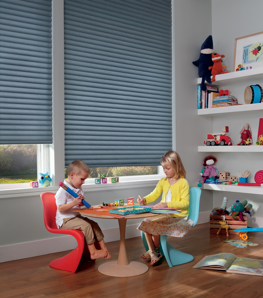 child safety cordless blinds and shades Hunter Douglas Denver 80209