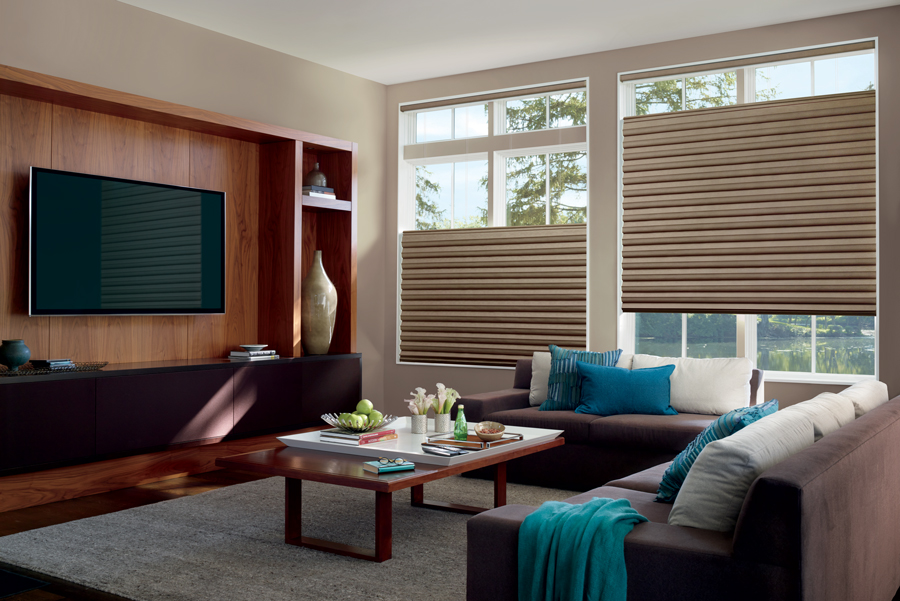 roman shades top down thermal shades Hunter Douglas Denver 80206 