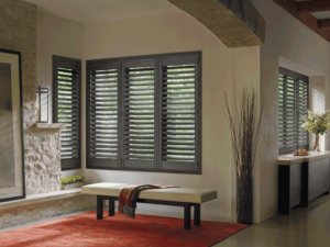 insulating window treatments Hunter Douglas shutters Englewood 80113