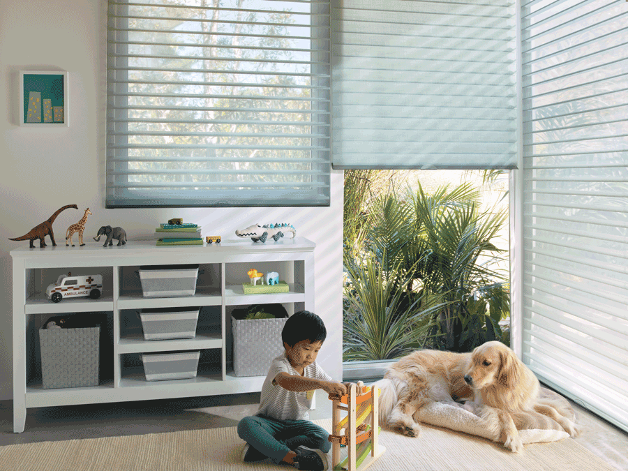 Hunter Douglas child safe blinds Denver 80209