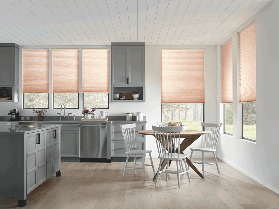 kitchen hunter douglas motorized shades Denver CO