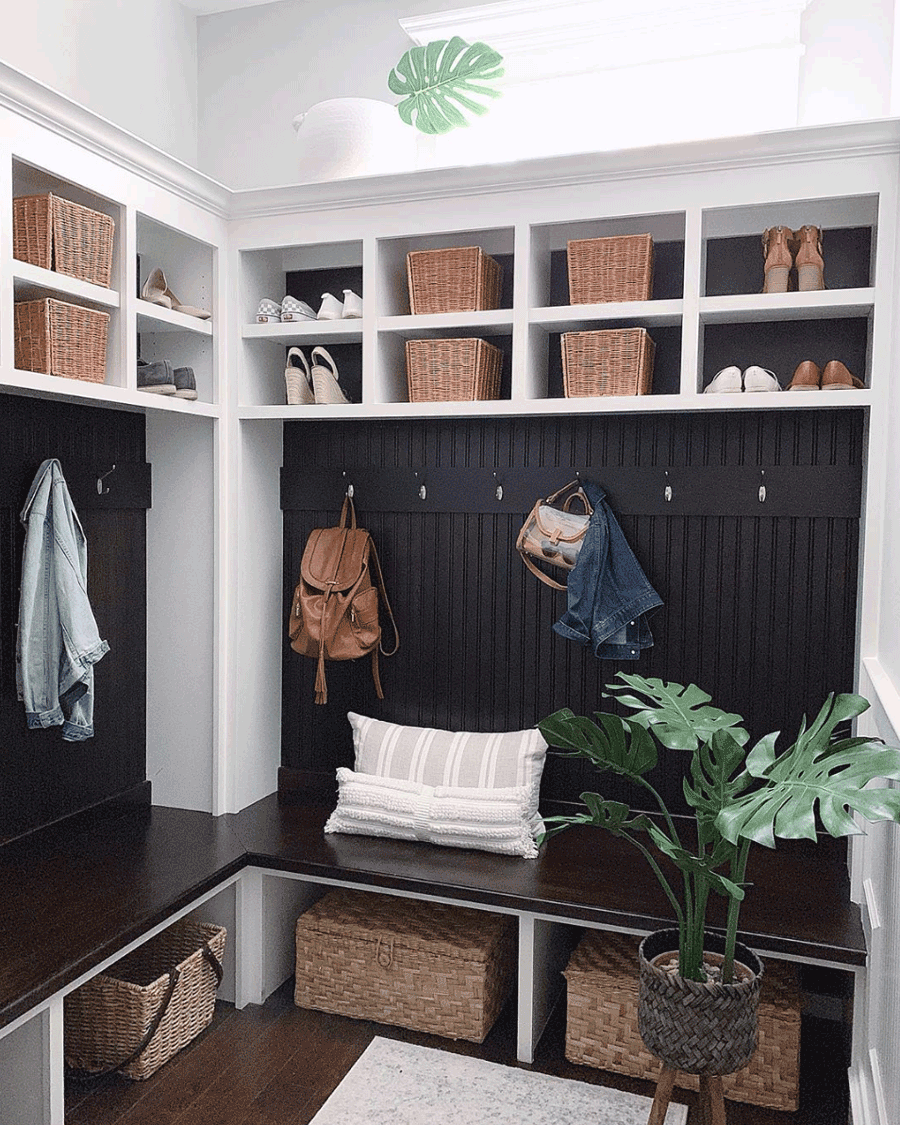 Lemon Leap home interiors mudroom style statement