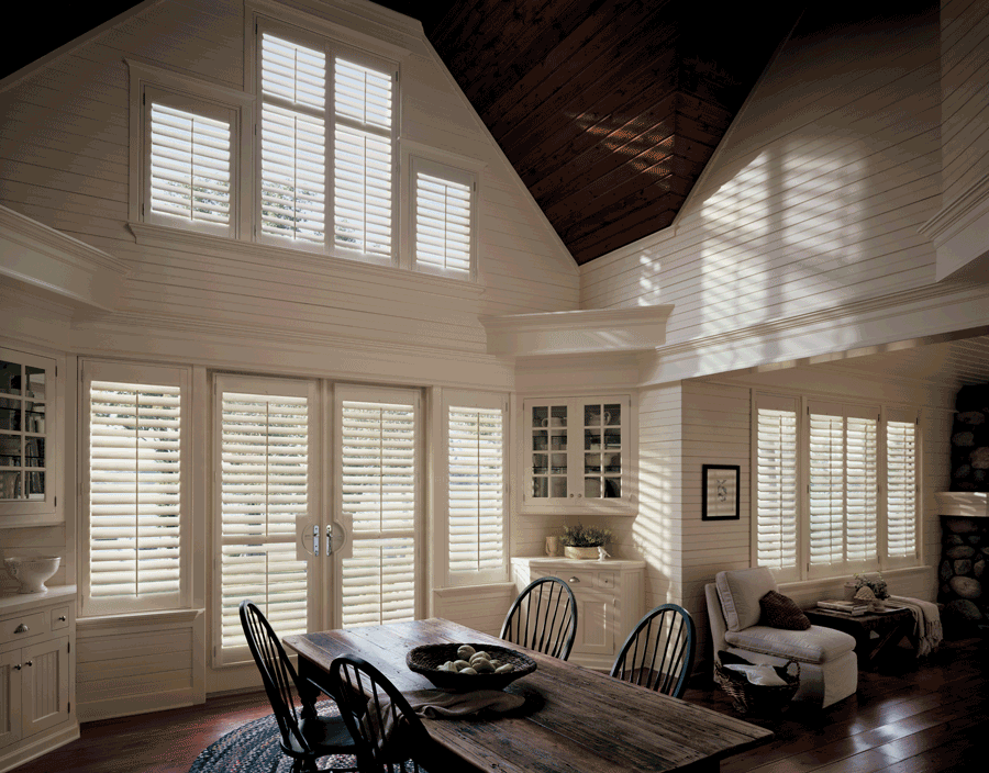 Denver plantation shutters for decorating your home with the same window treatments