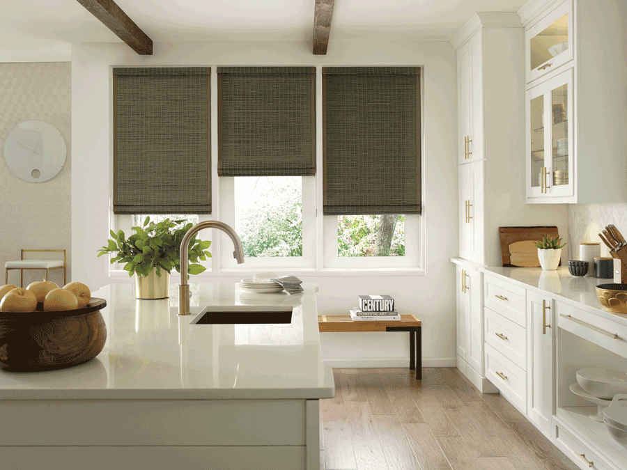 Farmhouse Window Treatments Achieving The Look Design Inspo   Farmhouse Style Window Treatments Provenance Woven Woods Denver Rocky Mountain Shutters And Shades 