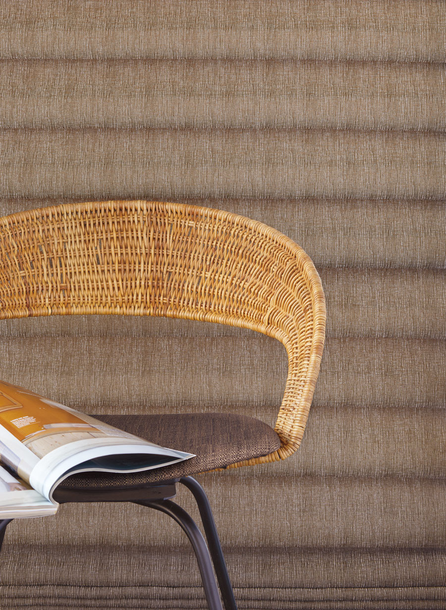 textured roman shades with twain fabrics in Englewood CO home