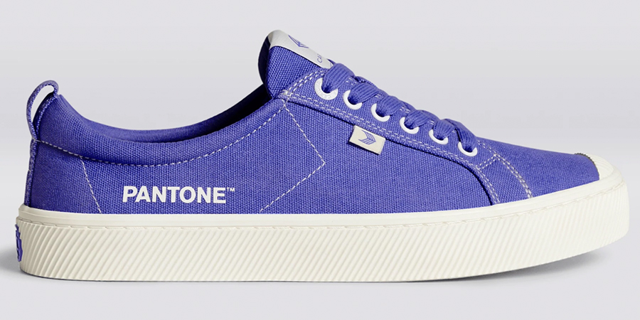 Pantone color of the year, Veri Peri, on sneakers