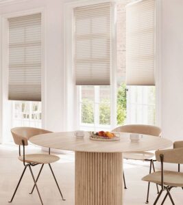 honeycomb blinds for tilt and turn windows in Denver, CO home