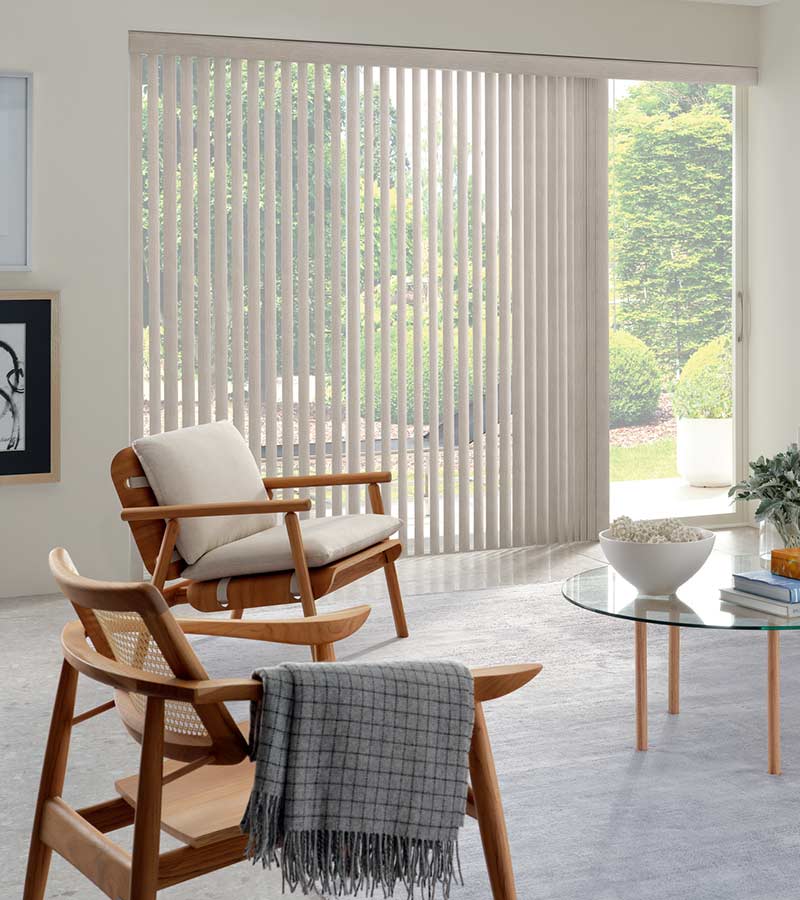 Somner® vertical blinds in Denver, CO home