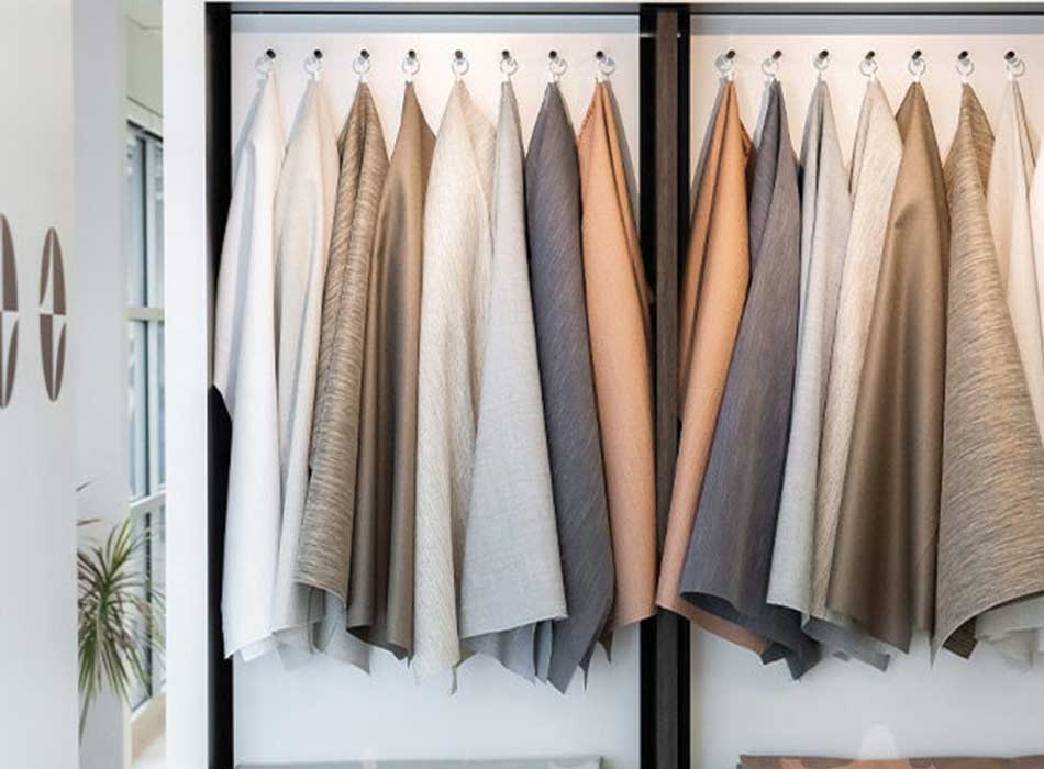 drapery options in rocky mountain shutters shades and closets showroom