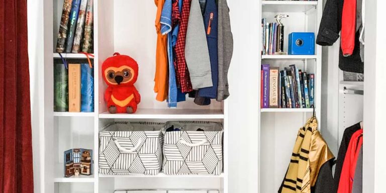 custom closets for growing families with flexible features