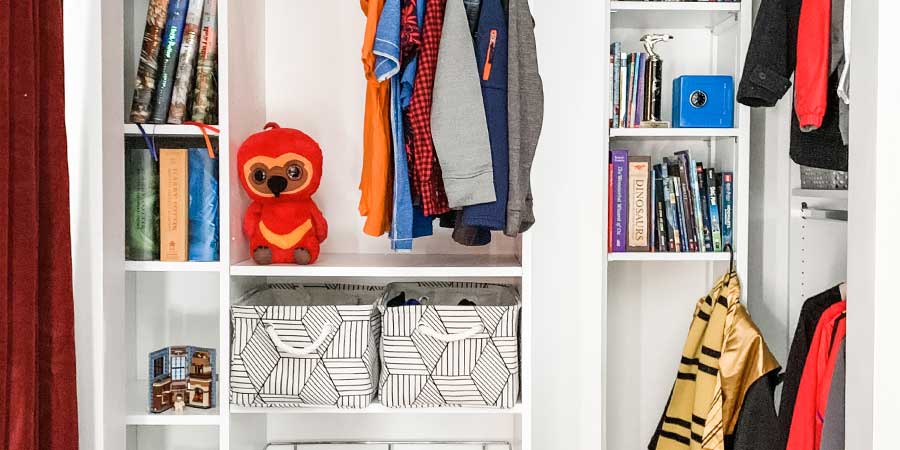 custom closets for growing families with flexible features