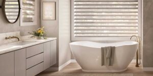 Pirouette Shades Bathroom in Denver, CO home