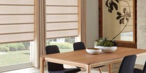 dining room window treatments in Denver CO