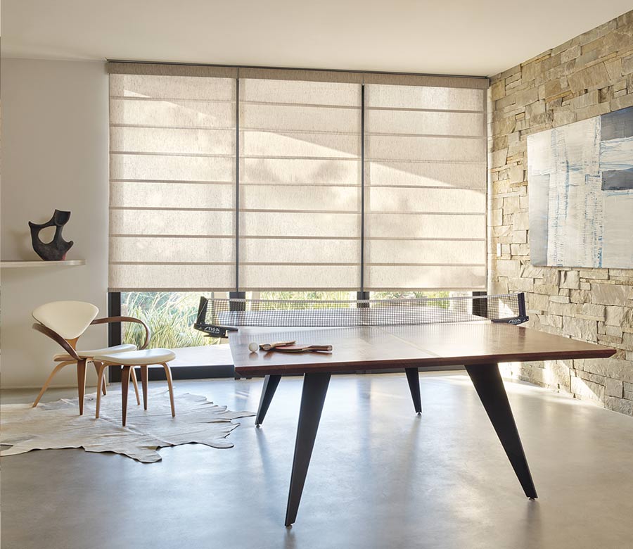 Universal Khaki color Alustra roller shades denver CO