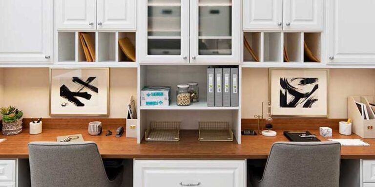 ways to organize your home office