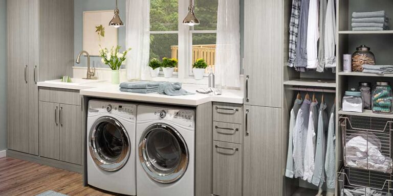 details on custom laundry room storage in Denver