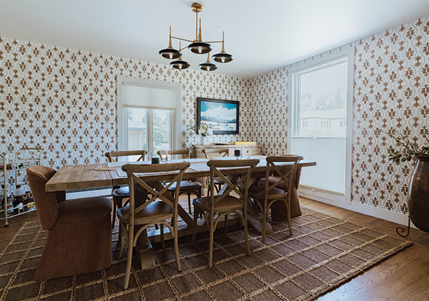 dining room custom window shades energy efficient and privacy control after