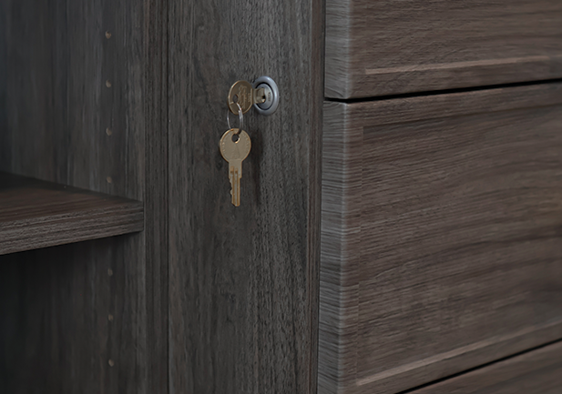 drawer with lock for bedroom custom closet