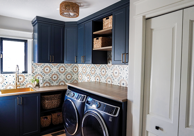 laundry room organization